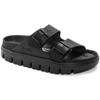 Mules Birkenstock Sandales Adulte Arizona Chunky Cuir Noir