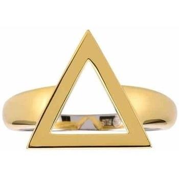 Bijoux Orusbijoux Bague Argent Doré Triangle Tal