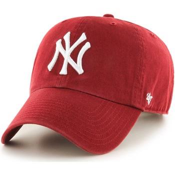 Casquette '47 Brand 47 CAP MLB NEW YORK YANKEES CLEAN UP RAZOR RED