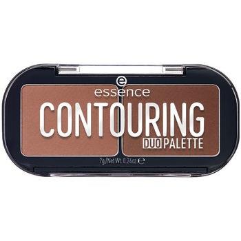 Blush &amp; poudres Essence Duo Palette Contouring 20-peau Foncée 7 Gr