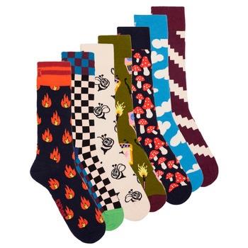 Chaussettes hautes Happy socks WILD WEEK SOCKS X7