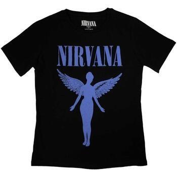 T-shirt Nirvana Angelic Mono