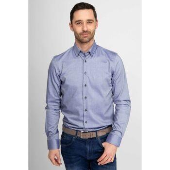 Chemise Suitable Chemise Oxford Bleu