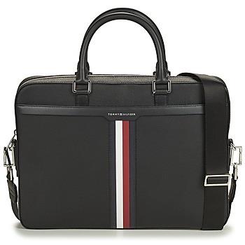 Porte document Tommy Hilfiger TH COATED CANVAS COMPUTER BAG