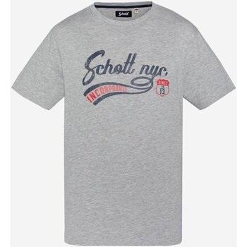 T-shirt Schott TSTYRON