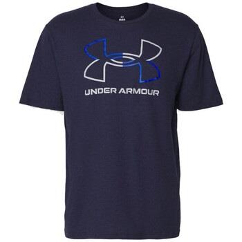 T-shirt Under Armour T-SHIRT MANCHES COURTES FOUNDATION BLEU MARINE