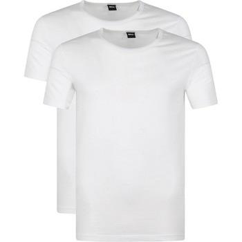 T-shirt BOSS T-Shirts Moderne Lot de 2 Blanc
