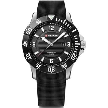 Montre Wenger 01.0641.132, Quartz, 43mm, 20ATM