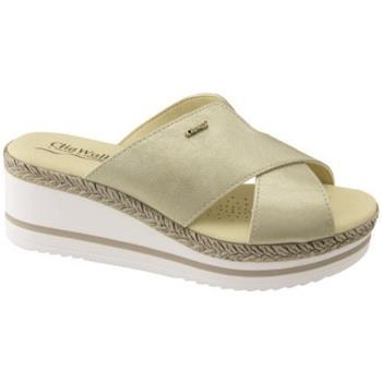 Mules Clia Walk TRENDY13-PLATINO