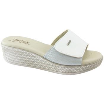 Mules Clia Walk TRENDY34-BIANCO