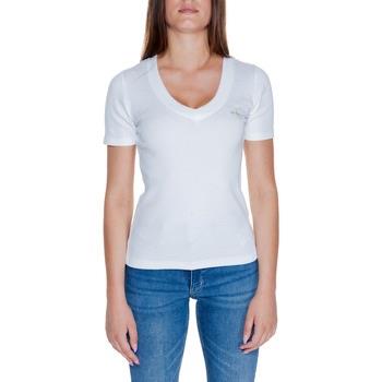 T-shirt Calvin Klein Jeans WOVEN LABEL RIB V-NECK J20J223274
