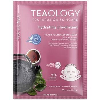 Masques Teaology Face And Neck Peach Tea Hyaluronic Mask