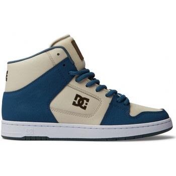 Chaussures de Skate DC Shoes MANTECA 4 HI grey blue white