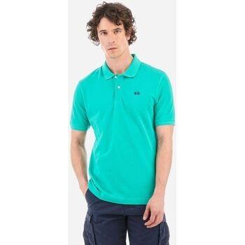 T-shirt La Martina BPMP01-PK031-03123 VIVID GREEN