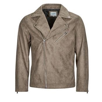 Veste Jack &amp; Jones JJROCKY FAUX SUEDE BIKER JACKET