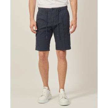 Short Yes Zee Short cargo en coton bleu