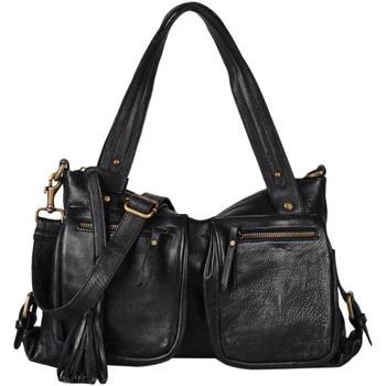 Sac a main Basilic Pepper Sac Shopping Cow cuir COW 16C-00BCOW37