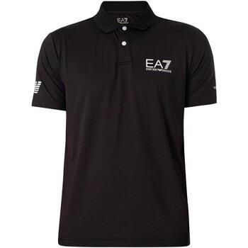 Polo Emporio Armani EA7 Polo Ventus avec logo sur la poitrine