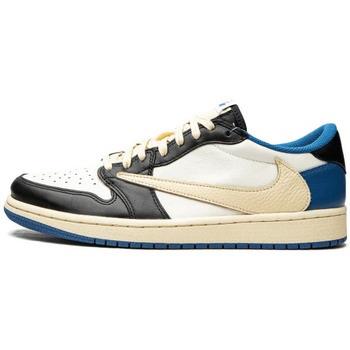 Baskets Nike Air Jordan 1 Low Travis Scott Fragment