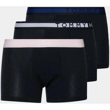 Caleçons Tommy Hilfiger Lot de 3 boxers marine en coton stretch