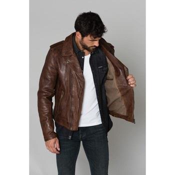 Veste Daytona GOLBERG LAMB PAOLO DARK COGNAC