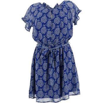 Robe courte Molly Bracken Woven dress ladies blue mathild