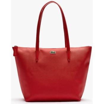 Cabas Lacoste Petit sac cabas zippé L.12.12 Concept uni rouge