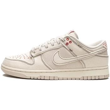 Baskets Nike Dunk Low Denim Light Orewood Brown