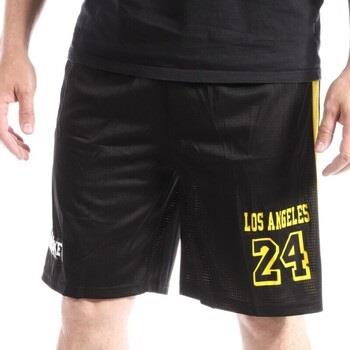 Short Sport Zone LOS ANGELES - Short Basket - noir