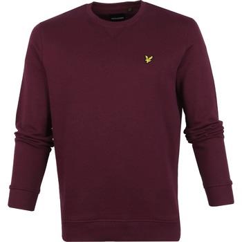 Sweat-shirt Lyle And Scott Lyle Scott Pull Bordeaux