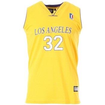 Debardeur Sport Zone LOS ANGELES - Maillot Basket - jaune