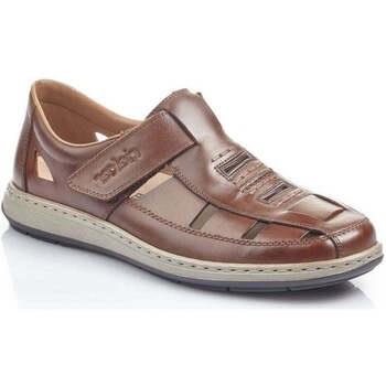 Sandales Rieker brown casual part-open sandals