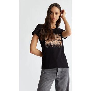 T-shirt Liu Jo T-shirt avec logo et strass