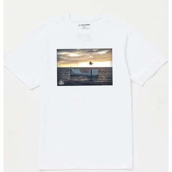 T-shirt Volcom Camiseta TTT Poster - White