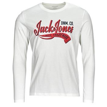T-shirt Jack &amp; Jones JJELOGO TEE LS O-NECK 2 COL AW23 SN