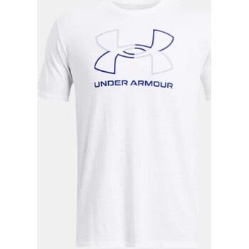 T-shirt Under Armour T-SHIRT MANCHES COURTES FOUNDATION BLANC