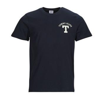 T-shirt Tommy Jeans TJM REG CURVED LETTERMAN TEE