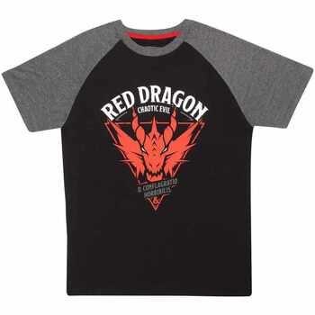 T-shirt Dungeons &amp; Dragons Red