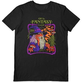T-shirt Steven Rhodes Off In A Fantasy Land