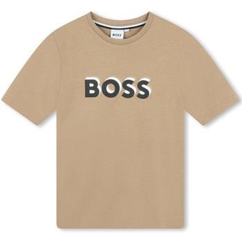 T-shirt enfant BOSS Tee shirt junior Camel J50723/269