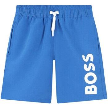 Maillots de bain enfant BOSS Short de bain junior bleu éléctrique J506...