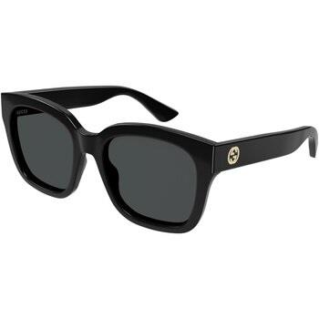 Lunettes de soleil Gucci GG1338S Lunettes de soleil, Noir/Fumée, 54 mm