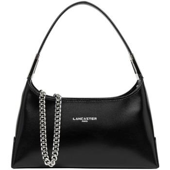 Sac a main LANCASTER Sac porte epaule en cuir Ref 60709 Noir