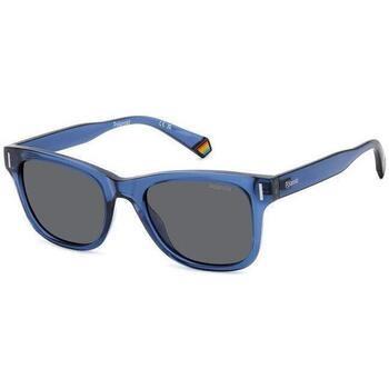 Lunettes de soleil Polaroid PLD 6206/S Lunettes de soleil, Bleu/Gris, ...