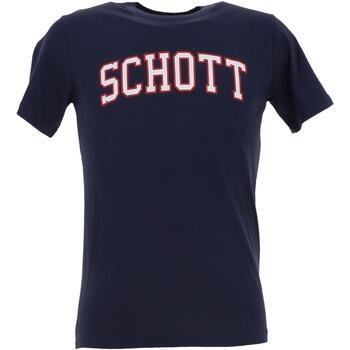 T-shirt Schott T shirt jersey logo serigraphie