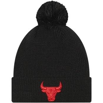 Bonnet New-Era Team Pop Bobble Beanie Chicago Bulls Hat