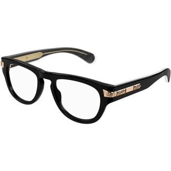 Lunettes de soleil Gucci GG1519O Cadres Optiques, Noir/Transparent, 51...