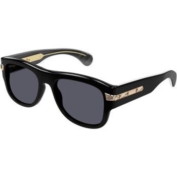 Lunettes de soleil Gucci GG1517S Lunettes de soleil, Noir/Gris, 54 mm