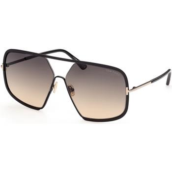 Lunettes de soleil Tom Ford FT0867 Warren-02 Lunettes de soleil, Noir/...