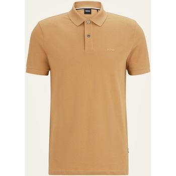 T-shirt BOSS Polo homme en coton avec logo brodé